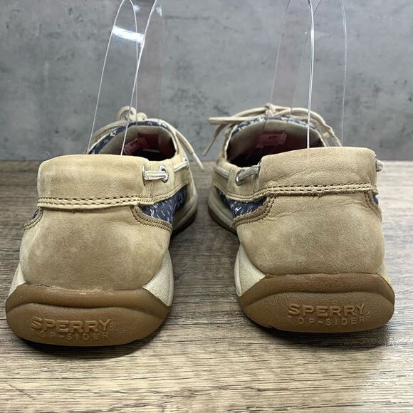 Sperry~Women’s~Top-Sider Tan Anchor Boat Shoes~Size 8 M - Picture 4 of 8